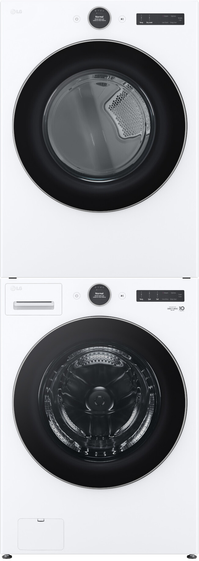 LG Front Load Washer & Dryer Set LGWADREW5503
