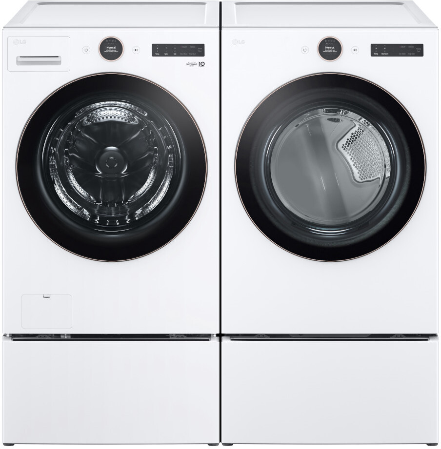 LG Front Load Washer & Dryer Set LGWADRGW65001