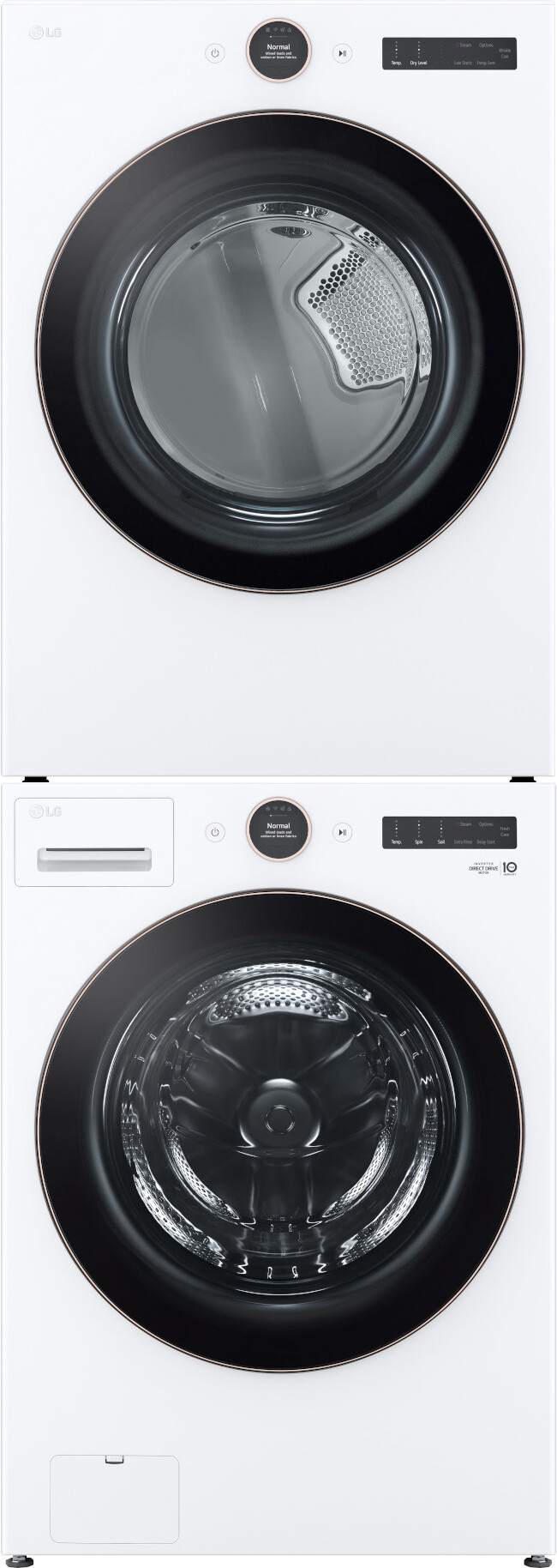 LG Front Load Washer & Dryer Set LGWADRGW65003