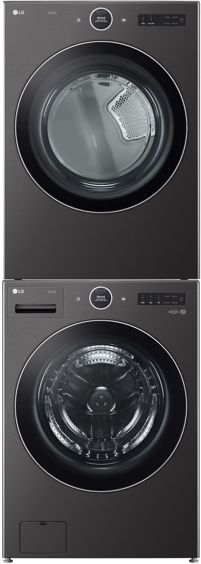 LG Front Load Washer & Dryer Set LGWADREB6702