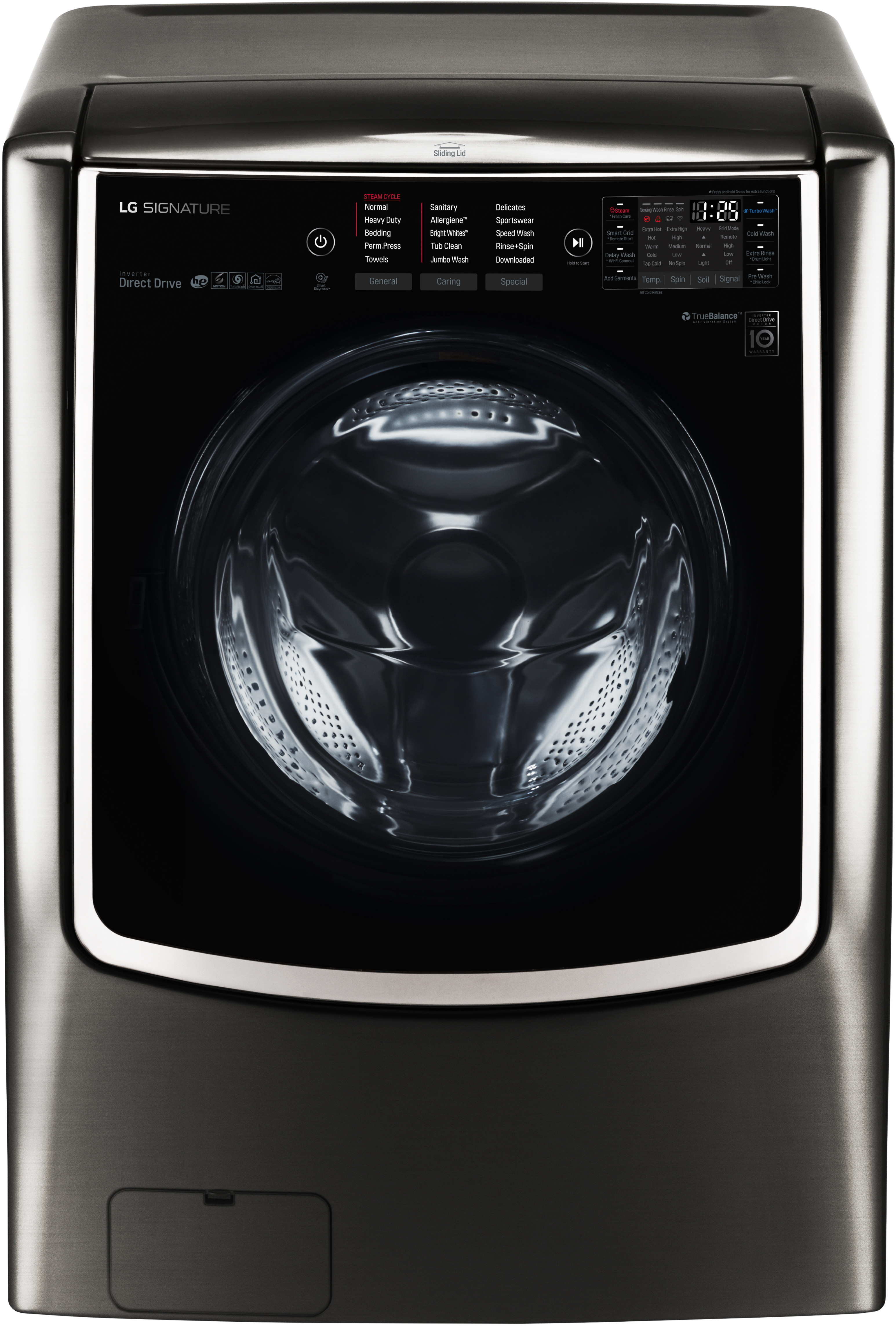 LG Signature TurboWash 5.8 Cu. Ft. Front Load Washer WM9500HKA