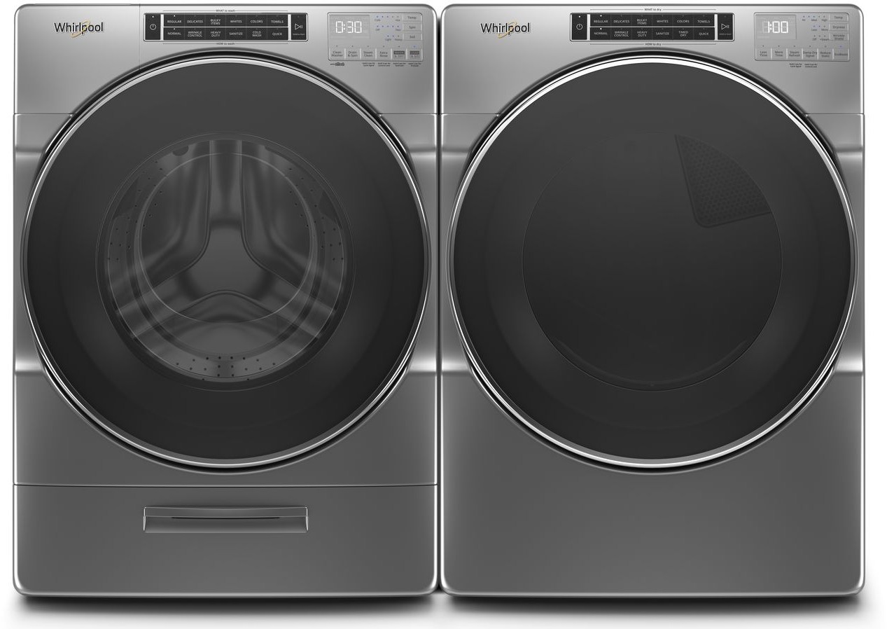 Whirlpool Front Load Washer & Dryer Set WPWADREC86201