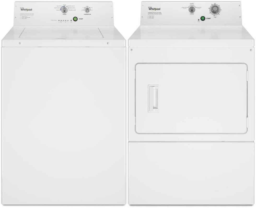 Whirlpool Top Load Washer & Dryer Set WPWADRGW27951