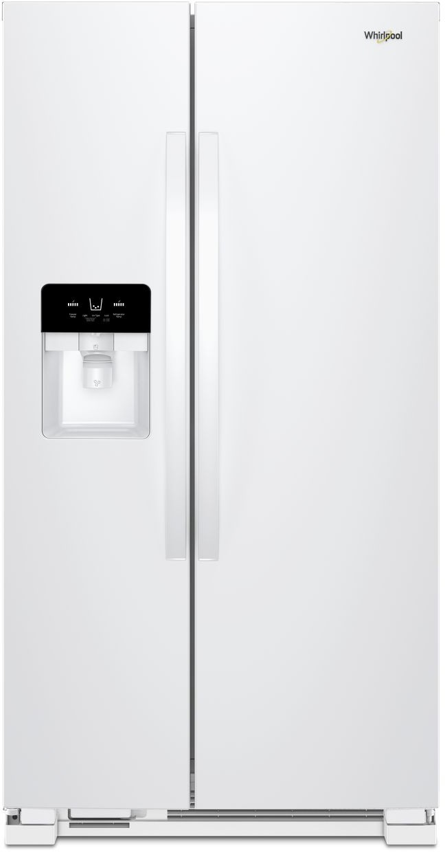 Whirlpool 33 Inch 33" Side-by-Side Refrigerator WRS331SDHW