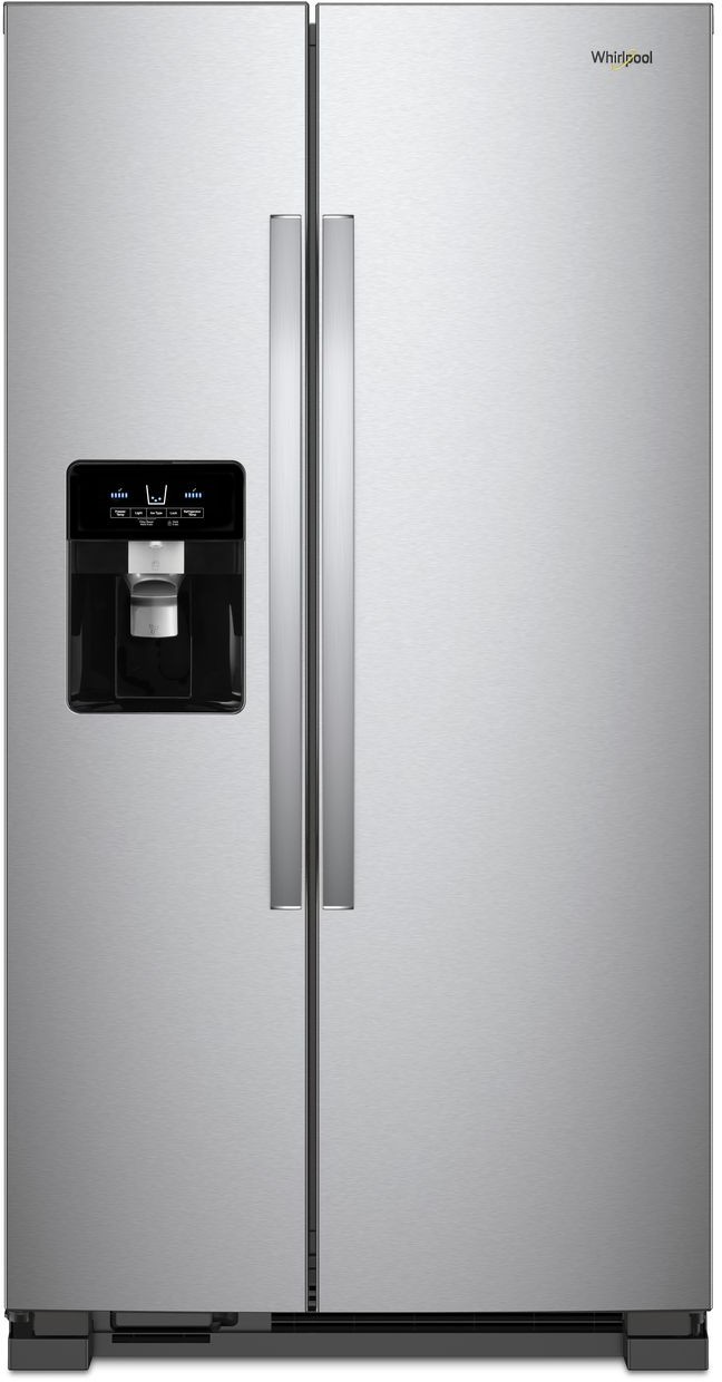 36 Inch 36"" Side-by-Side Refrigerator - Whirlpool WRS335SDHM