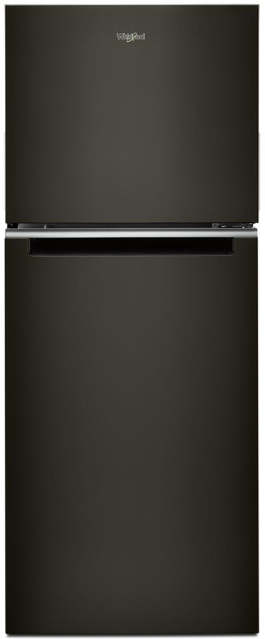 Whirlpool 24 in. Wide Top-Freezer Refrigerator in Black Stainless Finish 11.6 cu. ft.