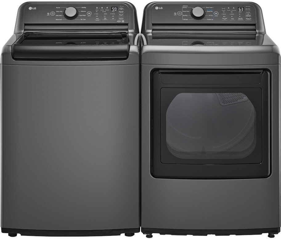 LG Top Load Washer & Dryer Set LGWADRGM7151