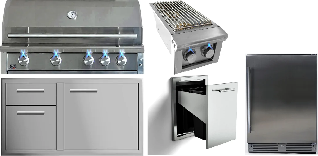 XO Outdoor Appliance Package XOGRILL317