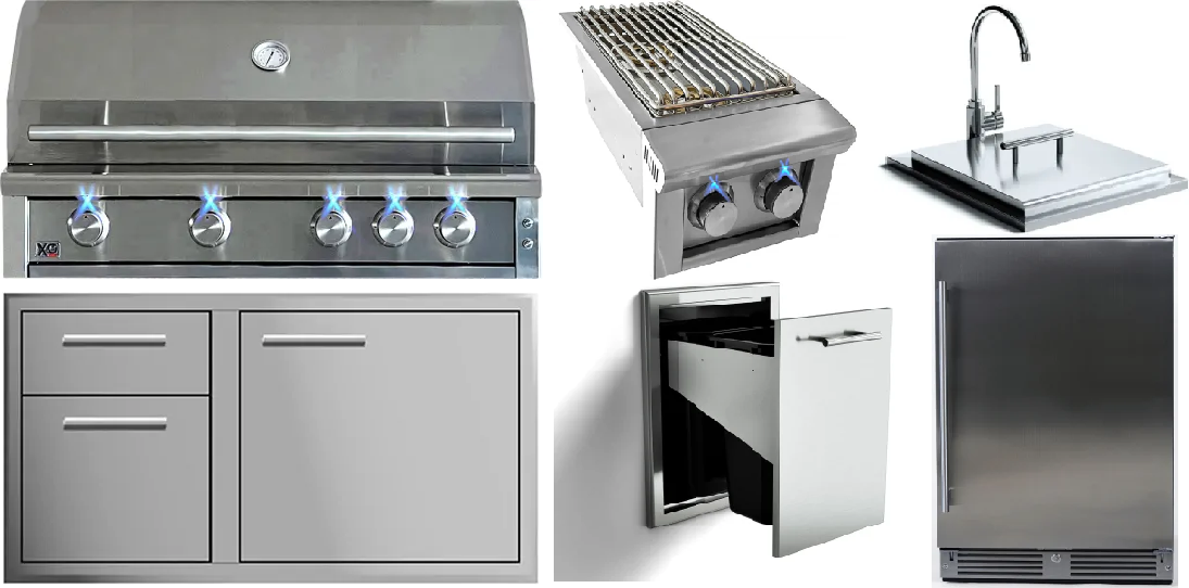 XO Outdoor Appliance Package XOGRILL318