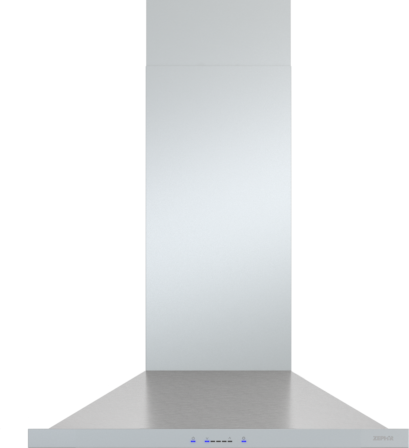 Zephyr ZANE24DS 24 inch Core Series Anzio Wall Mount Hood with 600 CFM, LumiLight LED Lighting, Airflow Control Technology (ACT), Low-Profile Body in Stainless Steel