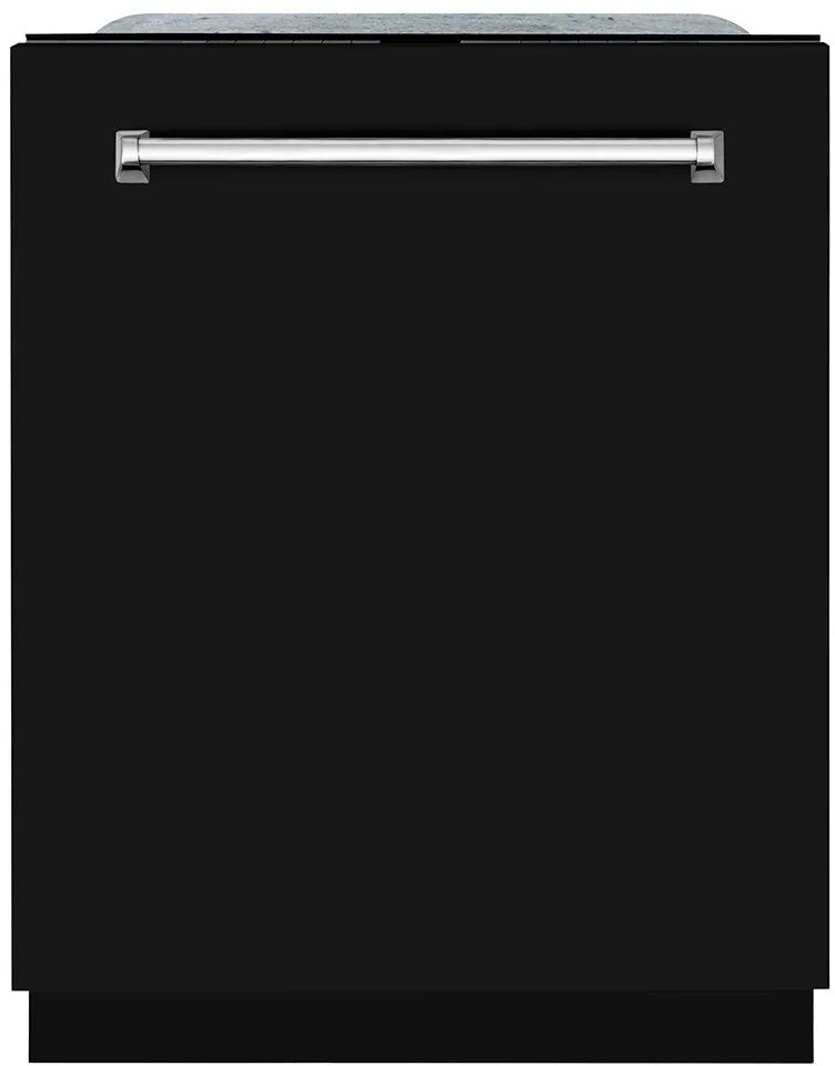 ZLINE DWMTBLM24 24 inch Monument Series Top Touch Control Dishwasher with 16 Place Settings, DuraWash Technology, 3rd Rack and ENERGY STAR Certified (Black Matte)