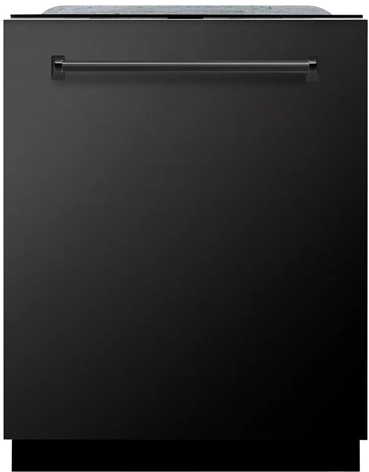 ZLINE DWMTBS24 24 inch Monument Series Top Touch Control Dishwasher with 16 Place Settings, DuraWash Technology, 3rd Rack and ENERGY STAR Certified (Black Stainless Steel)