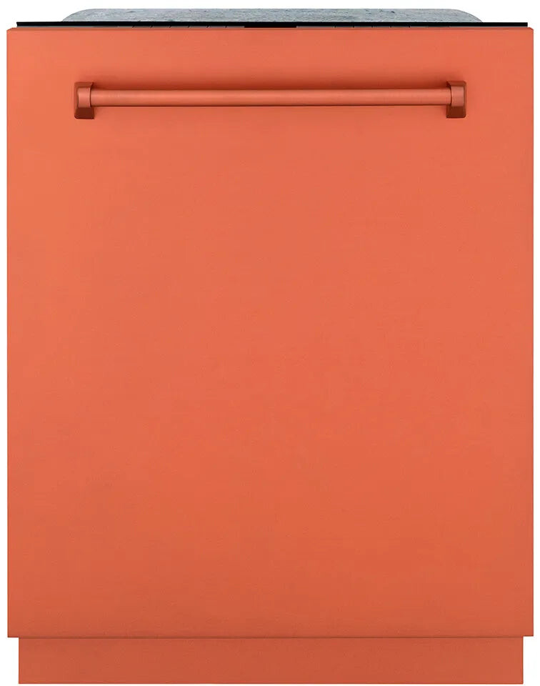 ZLINE DWMTC24 24 inch Monument Series Top Touch Control Dishwasher with 16 Place Settings, DuraWash Technology, 3rd Rack and ENERGY STAR Certified (Copper)