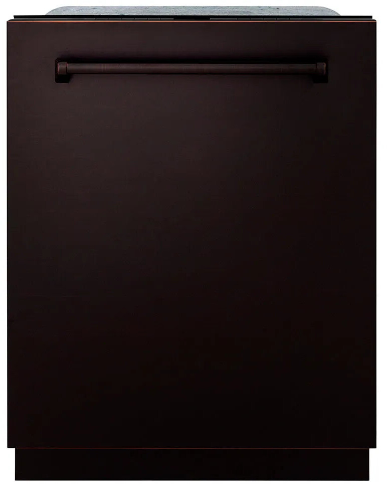 ZLINE DWMTORB24 24 inch Monument Series Top Touch Control Dishwasher with 16 Place Settings, DuraWash Technology, 3rd Rack and ENERGY STAR Certified (Oil Rubbed Bronze)