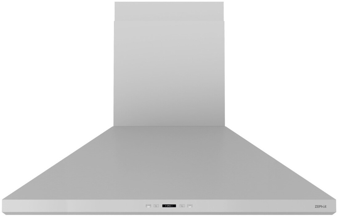 Zephyr ZSLE42DS 42 inch Siena Pro Island Range Hood with 1200 CFM, LumiLight LED Lighting with TruHue, Airflow Control Technology, ICON Touch LCD Controls, in Stainless Steel