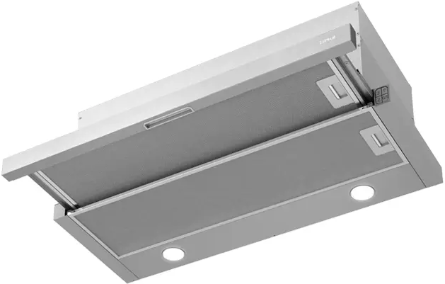 Zephyr ZVAE30AS290 30 inch Core Series Valina Under-Cabinet Slide-Out Hood with 290 CFM, LED Lighting and Mechanical Push Button Controls in Stainless Steel