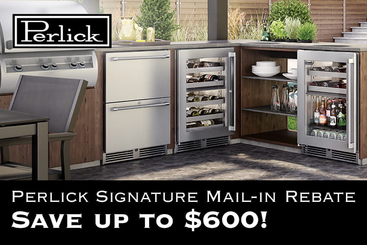 Perlick HP24ZS35 24 Inch Undercounter FreezerRefrigerator Drawers with