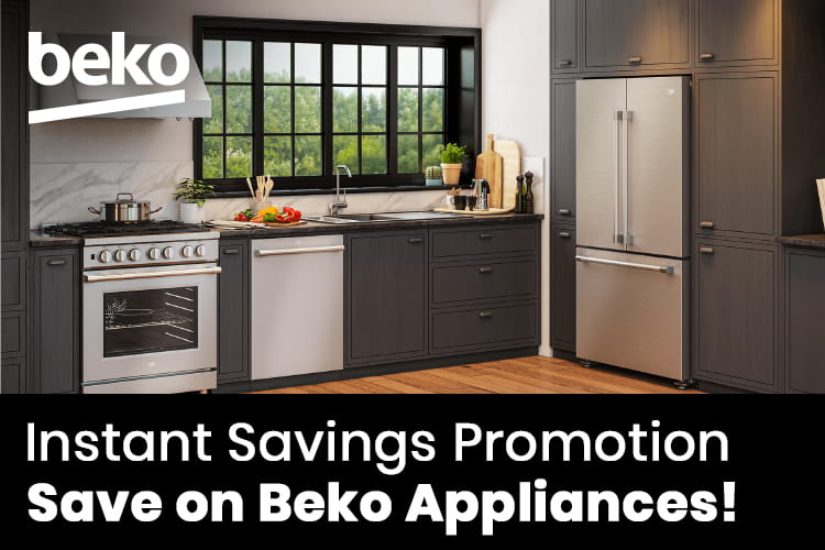 Beko BFFD3624SS 36 Inch Counter Depth Freestanding 3Door French Door