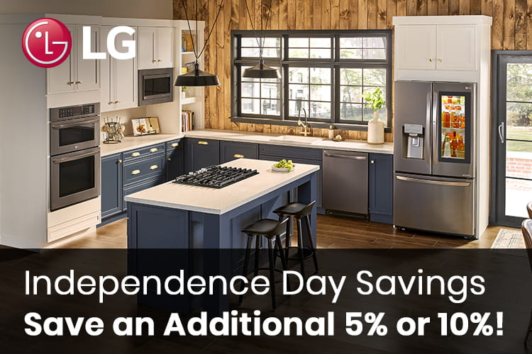 LG LGRERADWMW20733 4 Piece Kitchen Appliances Package with French Door