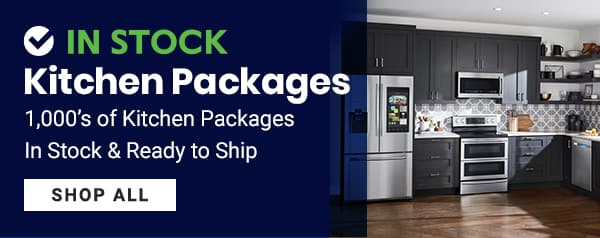v Kitchen Packages 1,000's of Kitchen Packages In Stock Ready to Ship SHOP ALL 