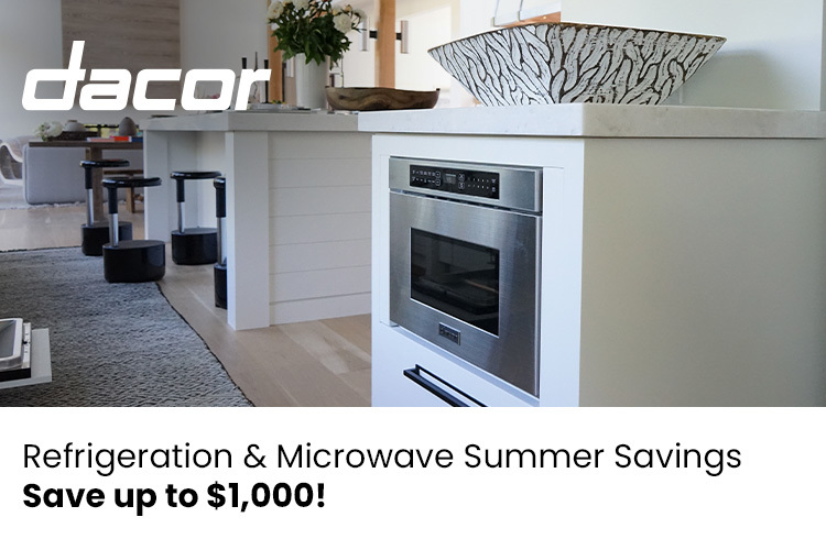 Dacor DMW2420S 2.0 cu. ft. Countertop Microwave Oven with 1,100 Cooking