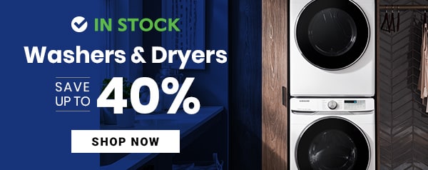 Best in Washers & Dryers In Stock  IN STOCK Washers Dryers Sy 