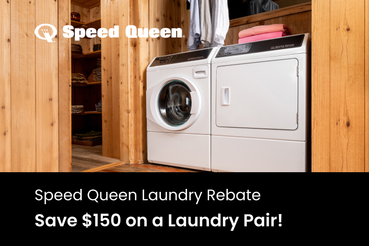 Speed Queen White Top Load Laundry Pair with TC5003WN 26 Inch Top Load  Washer and DC5003WE 27 Inch Electric Dryer