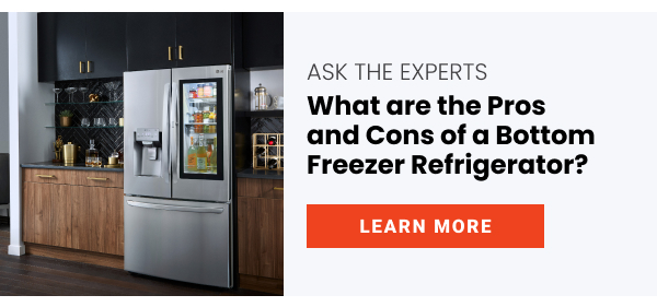 Bottom Freezer Pro & Con