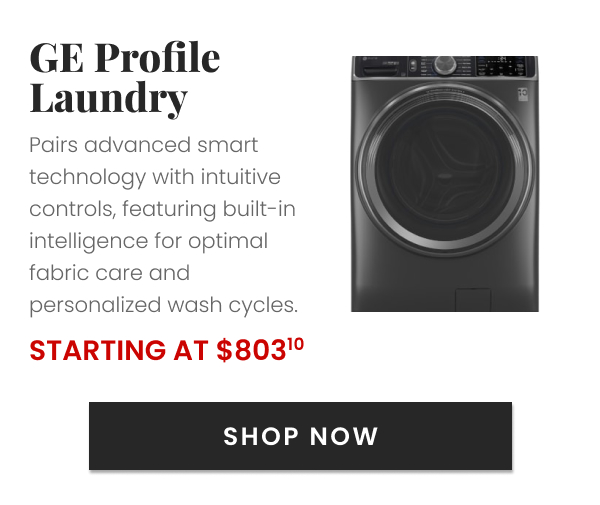 Ge Profile Laundry