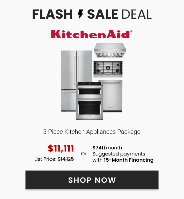 KitchenAid 5-Piece Appliance Package