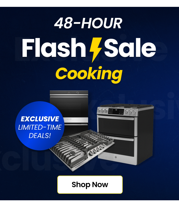 48-Hour Flash Sale on Cooking Appliances