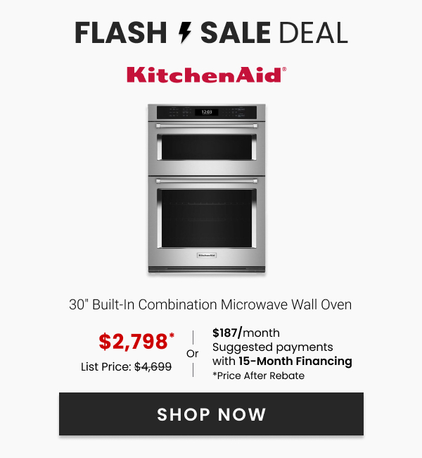 KitchenAid 30" Built-In Combination Microwave Wall Oven