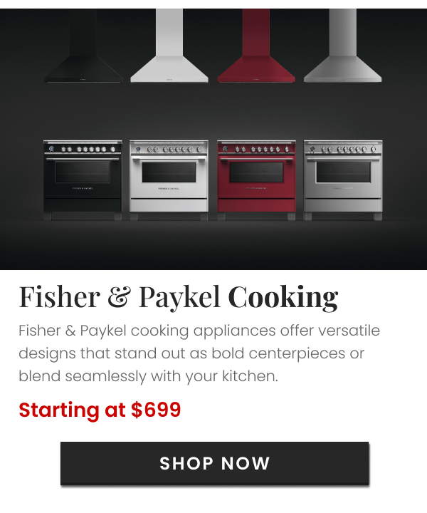 Shop Fisher & Paykel Cooking