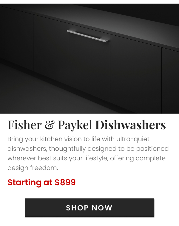 Shop Fisher & Paykel Dishwashers