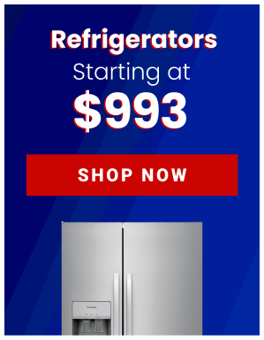 Refrigerators - Starting at $993