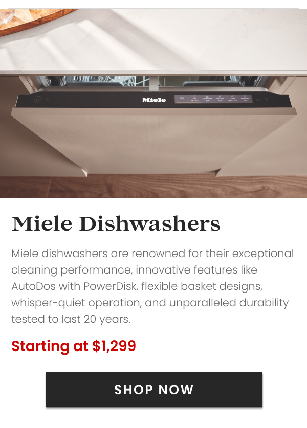 Shop Miele Dishwashers