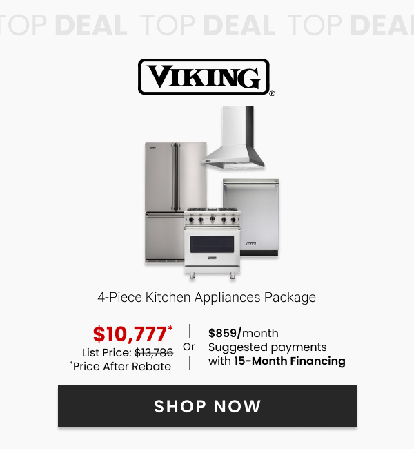 Viking 4-Piece Kitchen Appliances Package