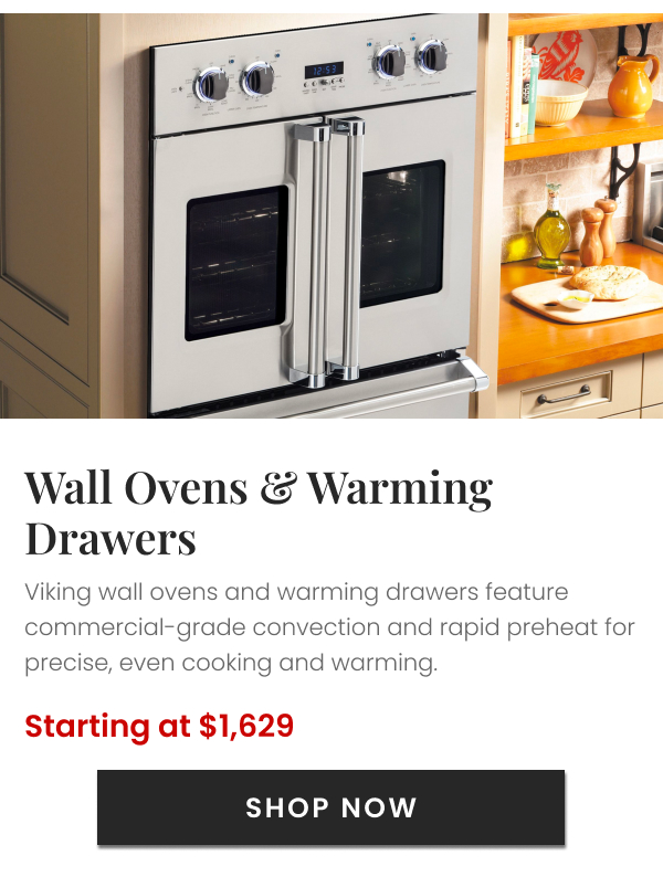 Wall Ovens & Warming Drawers