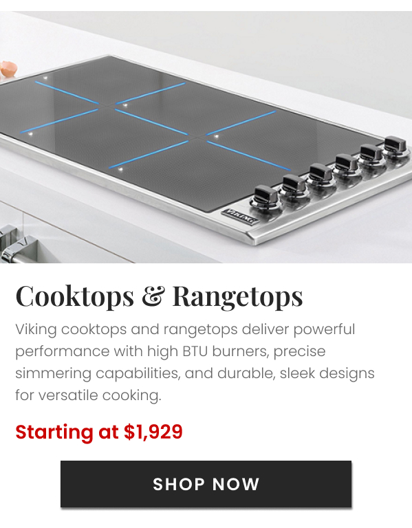 Cooktops & Rangetops