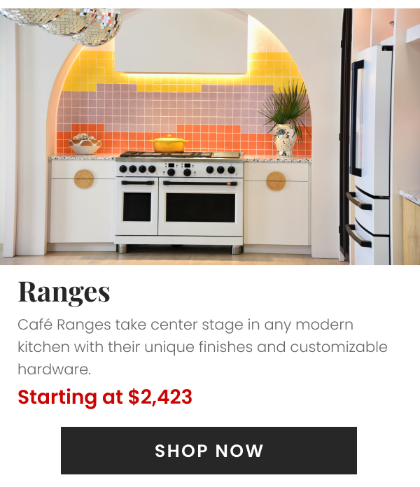 Shop Café Ranges