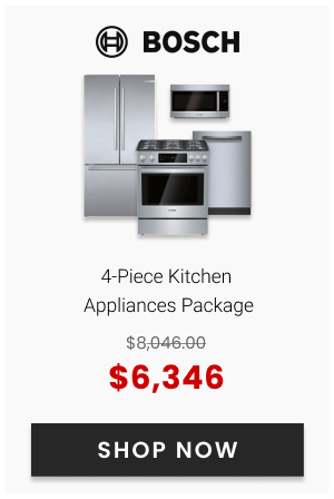 Bosch 4-Piece Appliances Package