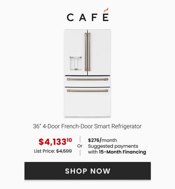 Café 4-Door French-Door Smart Refrigerator