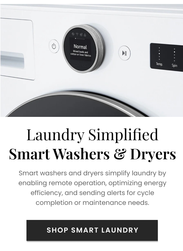 Shop Smart Washers & Dryers