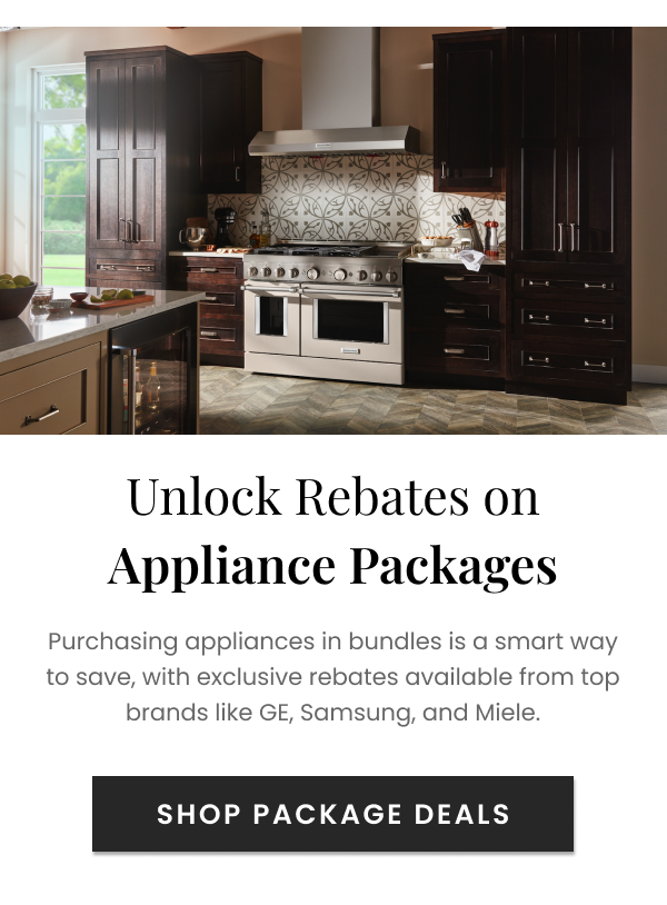 Appliance Package Rebates