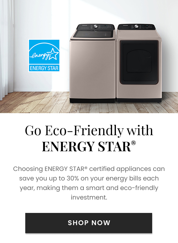 Energy Star Certified Appliances