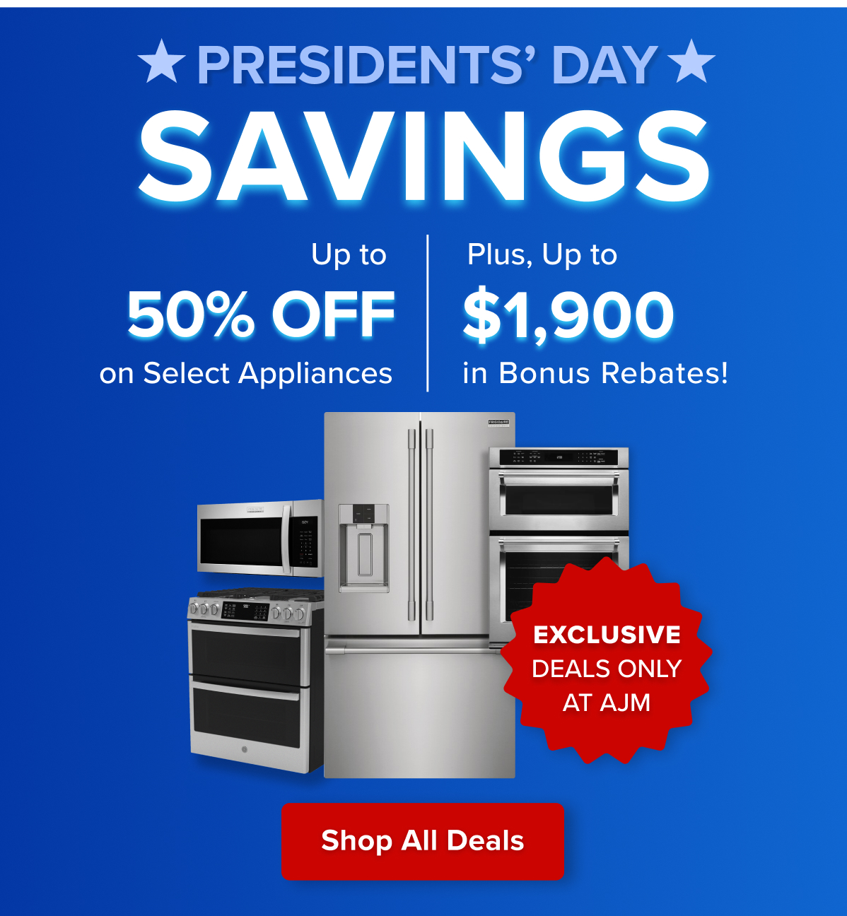 AjMadison President's Day Savings