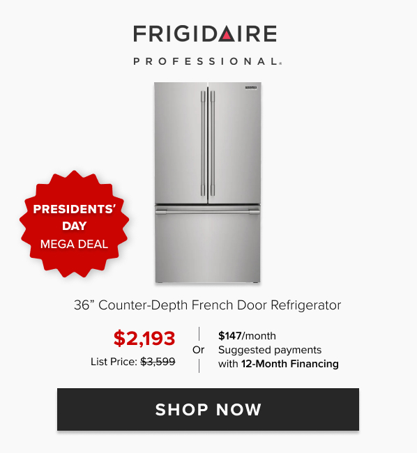 Frigidaire Professional 36" Counter-Depth French Door Refrigerator