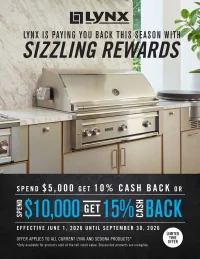 LYNX: 10% back on $5,000+, 15% back on $10,000+ orders - Call for promo
