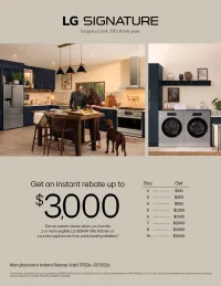 LG SIGNATURE: Buy More Save More Up to $3,000