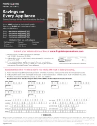 Frigidaire Professional: Buy More Save More up to $2,000